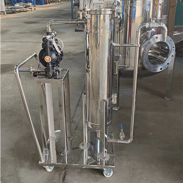 20 Inch Water Bag Filter Housing Stainless Multi Bag For Oil Medicine
