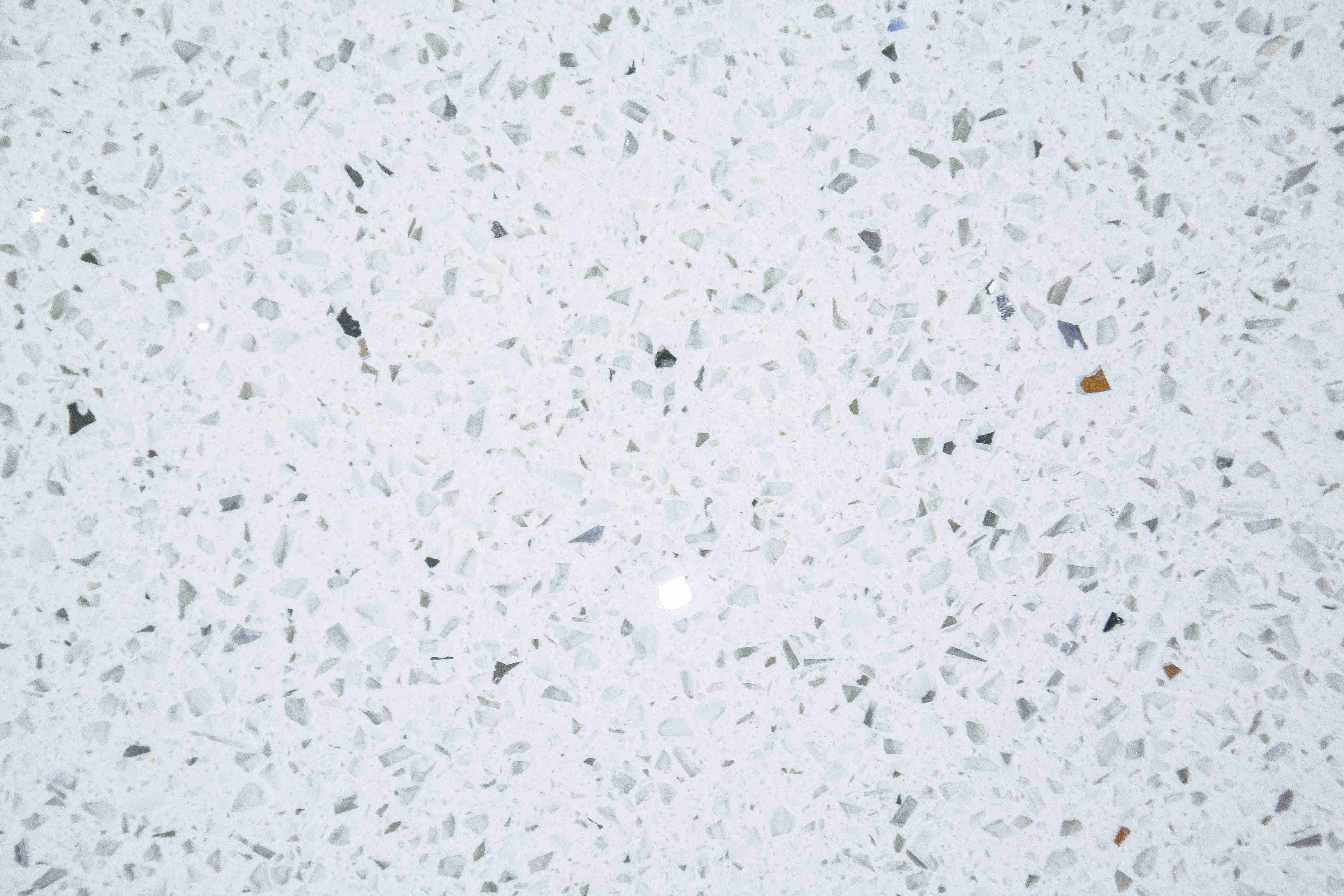 8mm Translucent Classic Artificial Quartz Countertop,White Quartz Worktop