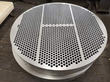 Square AISI TORICH Stainless Steel Tube Sheet