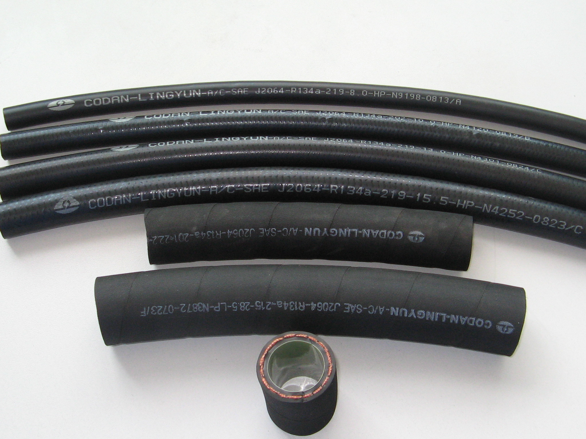 Aftermarket Carrier Transport Refrigeration Hose Type E SAE J2064 A/C Hoses Carrier Unit refrigerant R404A hose