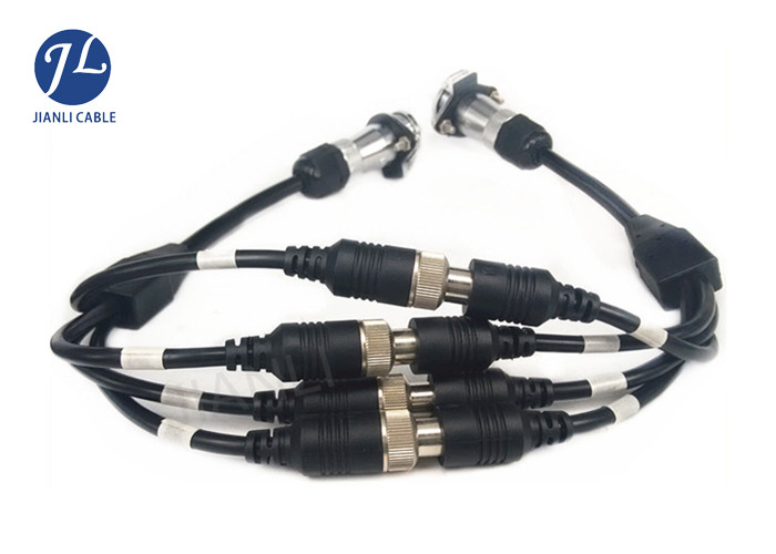 Wireless Hitch Camera Cable Aviation Cable 7 Pin For Rear View Camera System