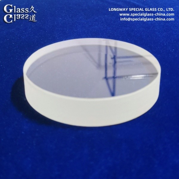 Round Flat Fused Silica Optical Window For High Power Laser And Optical Communication