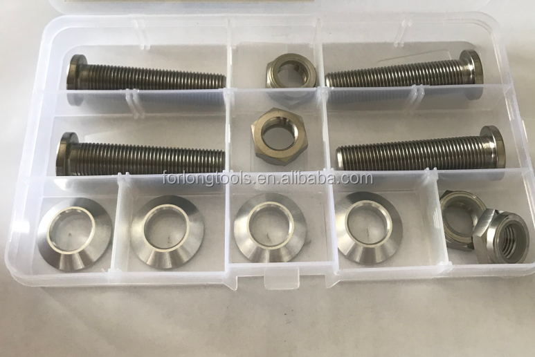 OE NO. Universal 1/2-20*1/4" Titanium Thin Nylon Nut for Universal One Nut Stud or Quick Release Bolt Car Fitment Year