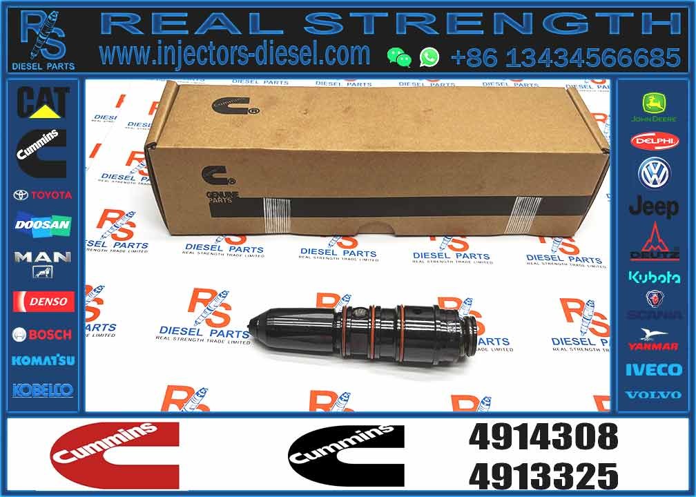 Fuel injector 4914308 High pressure fuel common rail injectors for automotive diesel engines