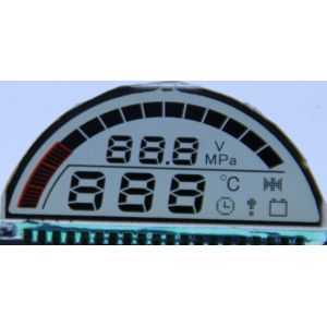 Buy cheap Customized Automobile Instrument BTN LCD Screen 7 Segment LCD Display product