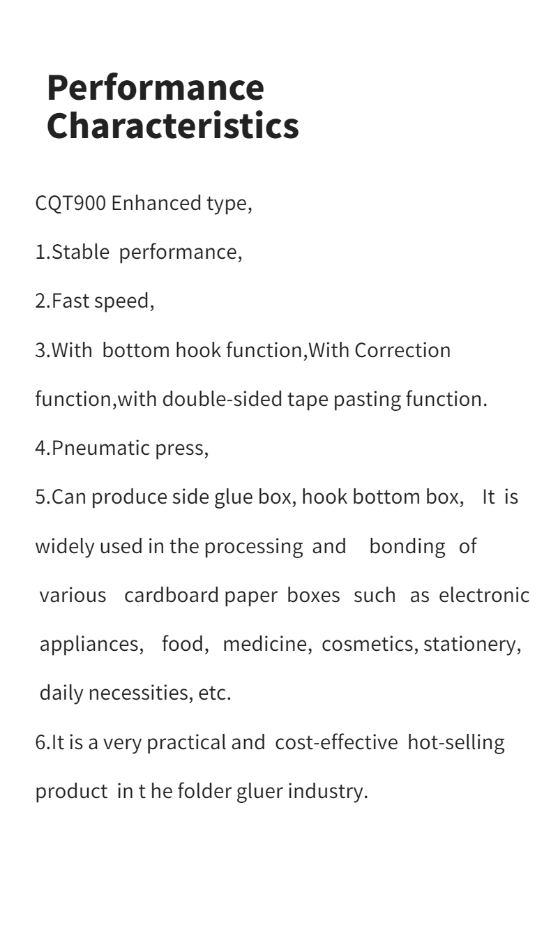 CQT-900 Folder Gluer Automatic Adhesive Head Spray Gun for Box Folding and Gluing