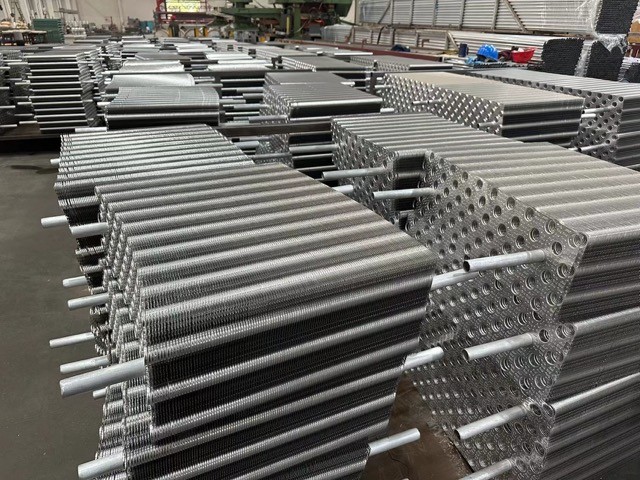 High Heat Transfer Performance Air-Conditioned Condenser Louver Fin 21X18.19mm Aluminum Alloy Tube