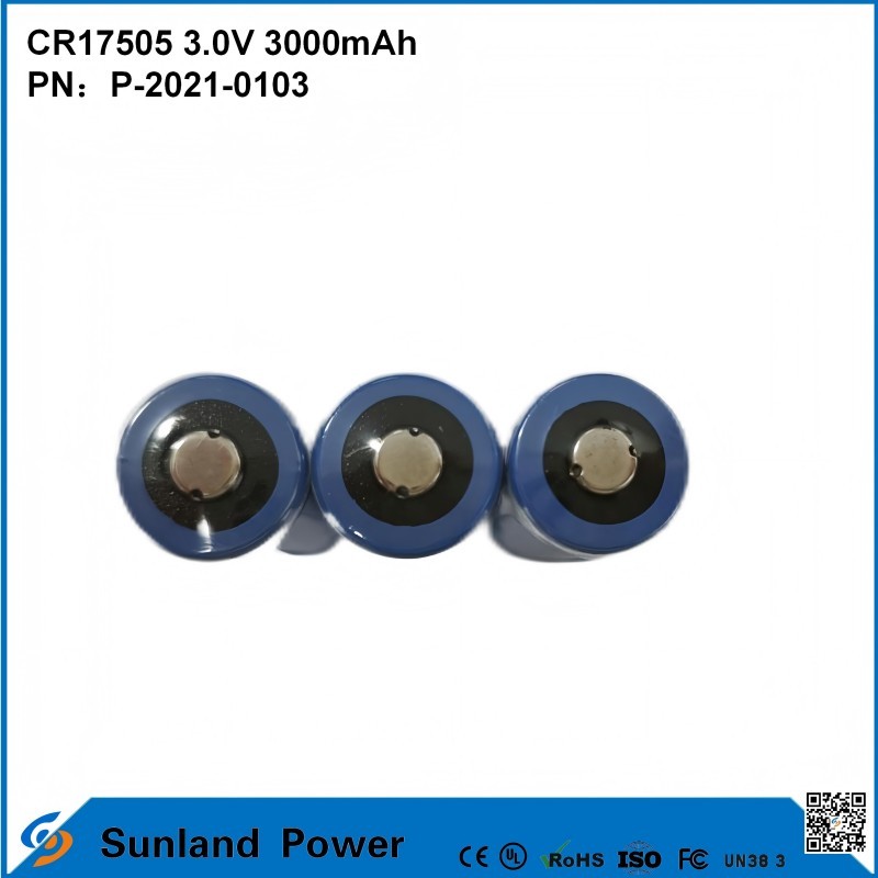 CR17505 3.0V 3000mAh For Smart Instruments Medical Equipment Transportation And Logistics Smart Furniture High-capacity Stable Discharge Performance
