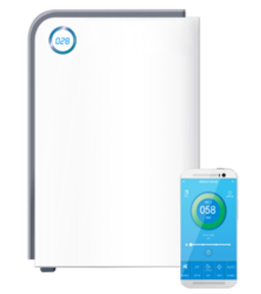 UVC Air Purifier and Air Sterilizer 2 in 1 DEKON AIR PURILIZER P30C TUYA smart WIFI Control Air purifier and sterilizer