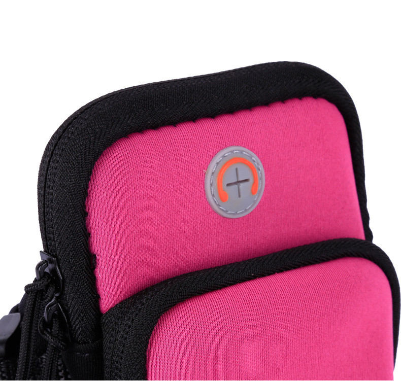 Colorful Outdoor Sports Arm Bag Digital Fitness Bag Logo Customized