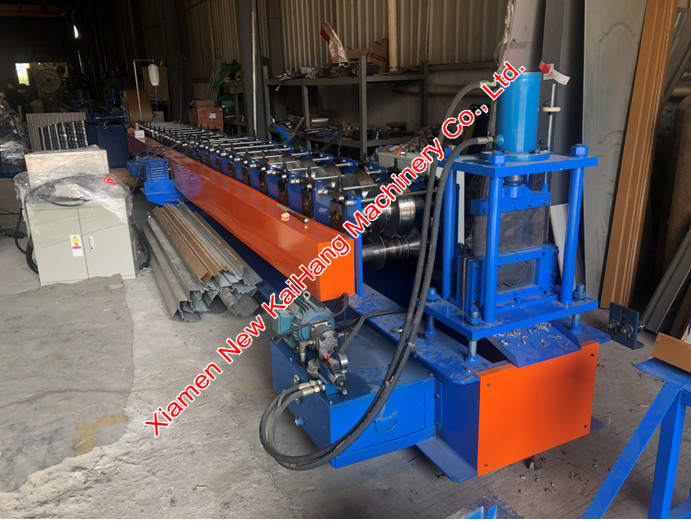 24 Forming Station Rainwater Gutter Roll Forming Machine For Rainwater Gutter, Gutter cold rolling mills