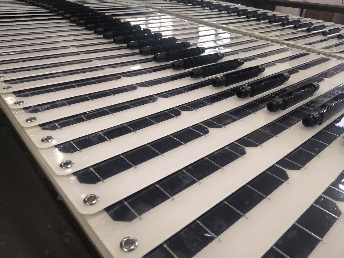 Mono Solar Flexible Panels 150W Ce Rohs A grade mono Cell For Smart Car RV Boat Yacht