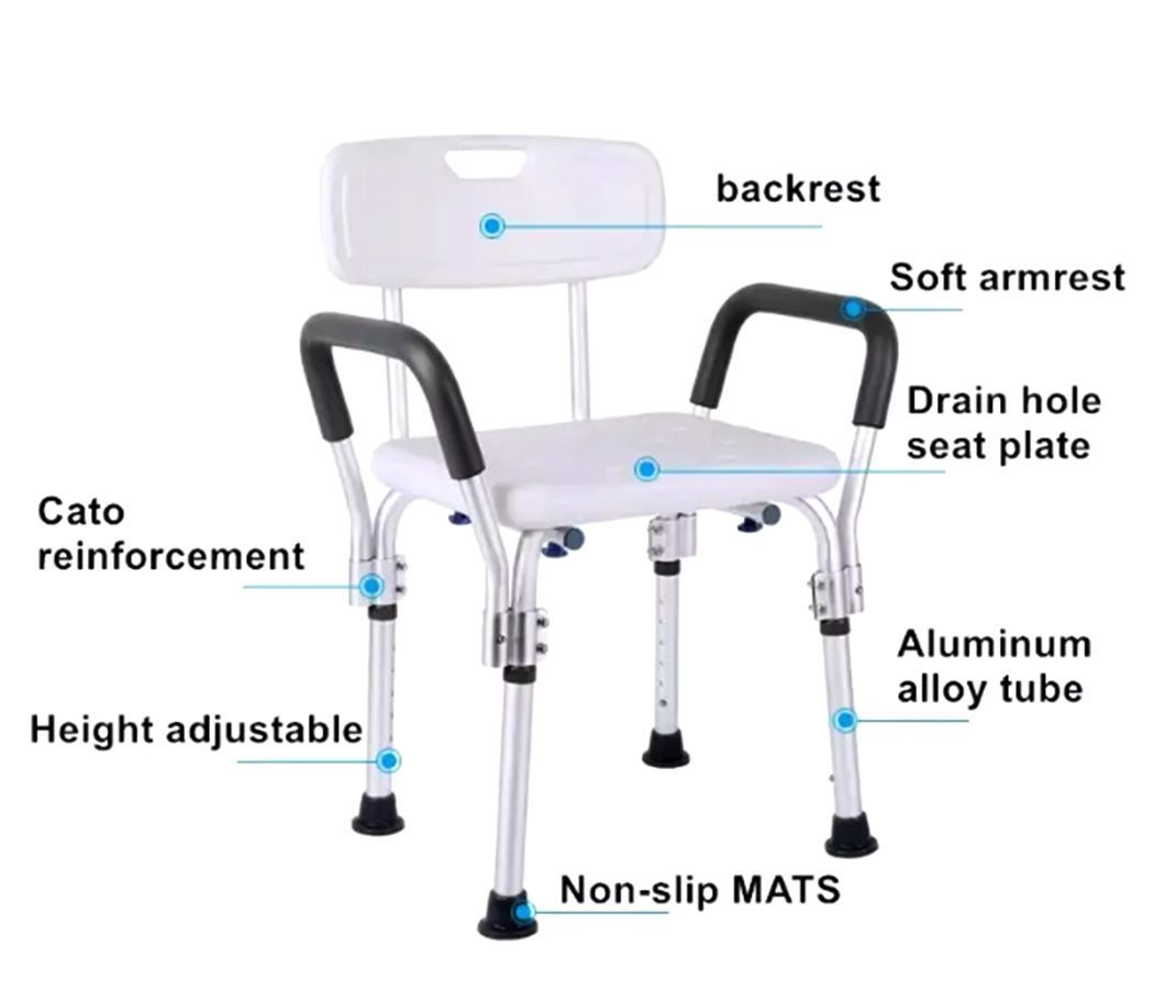 Factory Direct Sale Bathroom Bath Handicap Disability Shower Chair for Bathing in The Shower