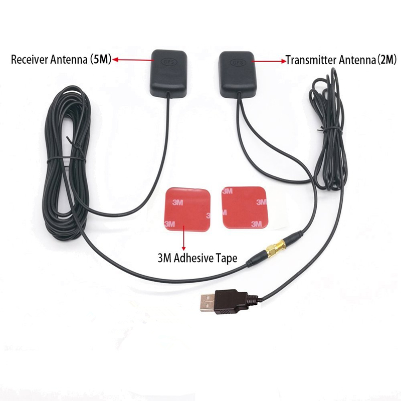 Get Better GPS Signal in Your Car with This 30DB Receiver Transmit Antenna Device