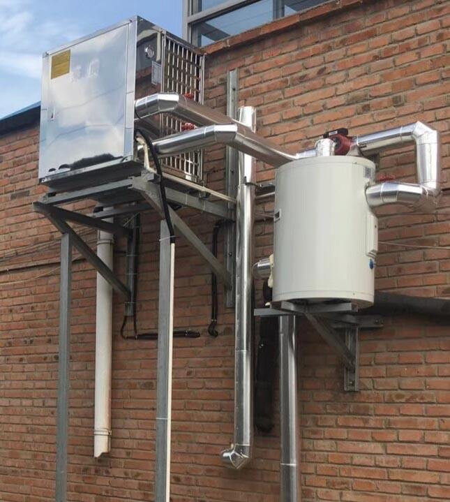 Circulation Heating Cold Temperature Heat Pump Galvanized Sheet Housing Material