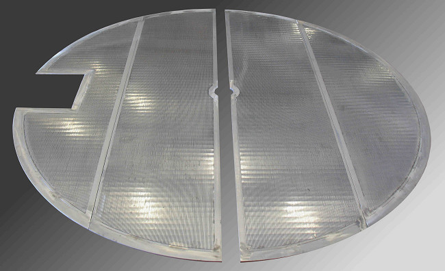 Round Stainless Steel 316 3mm Wedge Wire False Bottom Customized