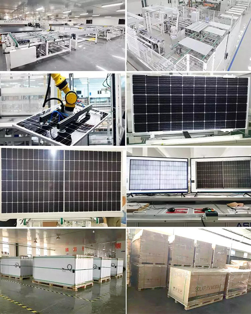 TUV Mono Crystalline Solar Panel As-6m144-Hc-465w Home Solar Power Panel