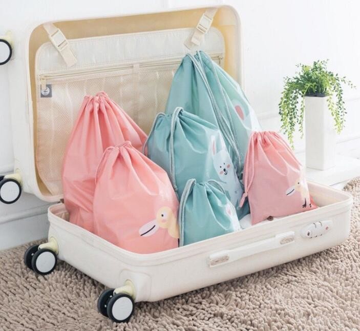 Outdoor Use 210D Sample Shoe Polyester Drawstring Bag,fashionable pattern printing polyester foldable shopping bag PACK