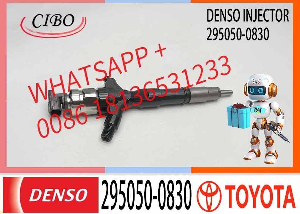 Common Rail Injector 23670-30390 23670-39395 295050-0080 295050-0830 Fuel Injector For Toyota