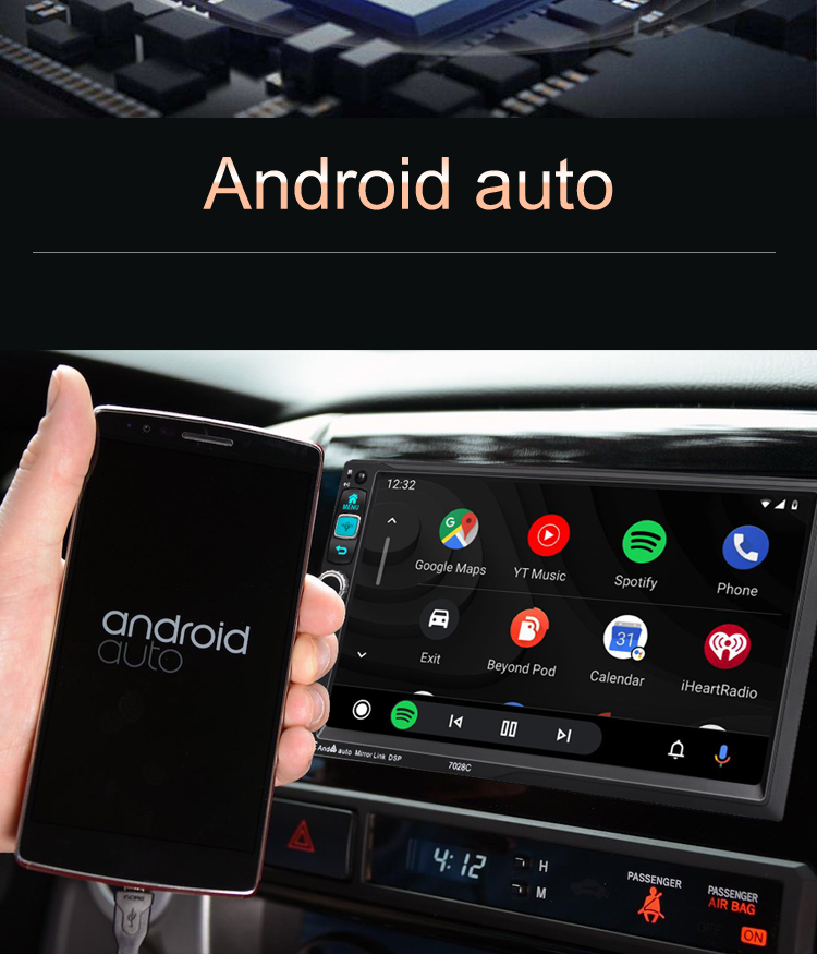 Universal 7 inch 2 Din Android Car Radio GPS Navigation Mirror Link BT FM Car Stereo Auto Electronics Car DVD Player