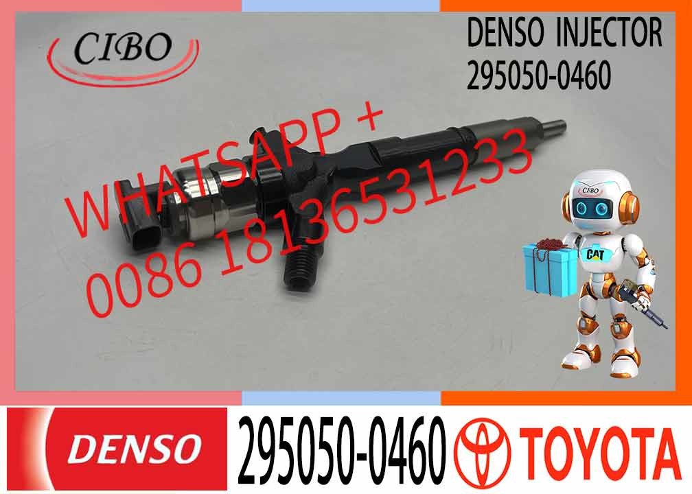 295050-0200 23670-39365 23670-30400 295050-0460 Common Rail Injector For Land / Cruiser / Prado 1KD-FTV