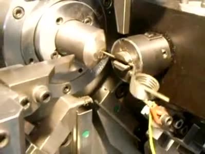 Small Extension Spring Machine Consists Of Cam Axis / Spring Winder Machine