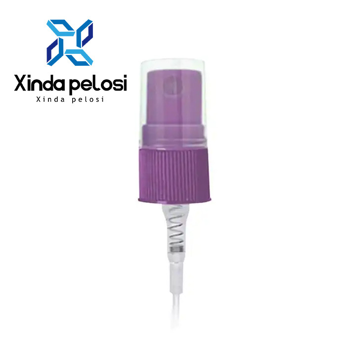 New Style Custom Plastic Frosted Mist Sprayer Pump Colorful Small Half Cap Spray Pump For Sale