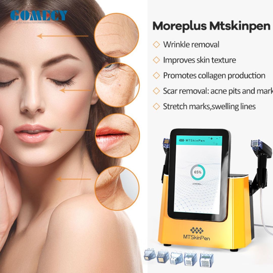 RF Microneedling Machine For Acne Sca RF Microneedle Handle Head With Cable Portable