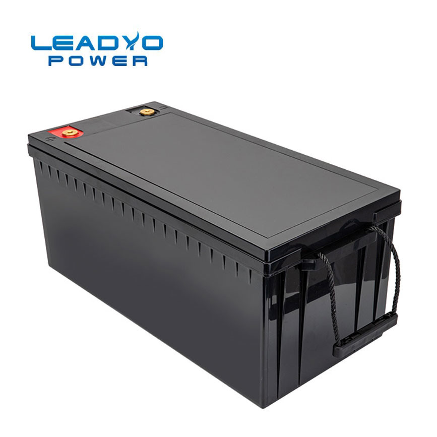 Rechargeable IP66 Lithium ion Marine Battery 12V 200Ah LiFePO4 Deep Cycle Batteries with Smart App