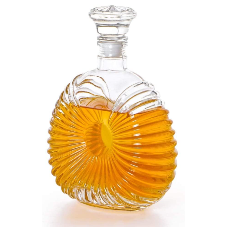 100ml 200ml 250ml 500ml 700ml 750ml Transparent Glass Bottle Water Bottle with Glass Cork Customized