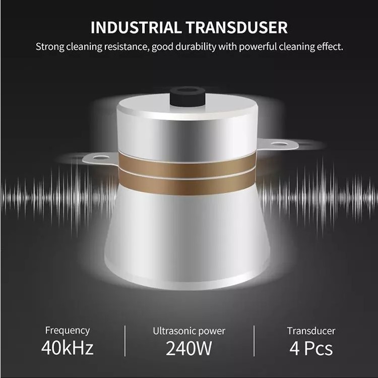 OEM 10L Ultrasonic Cleaner 240W Digital Heated Ultrasonic Cleaner