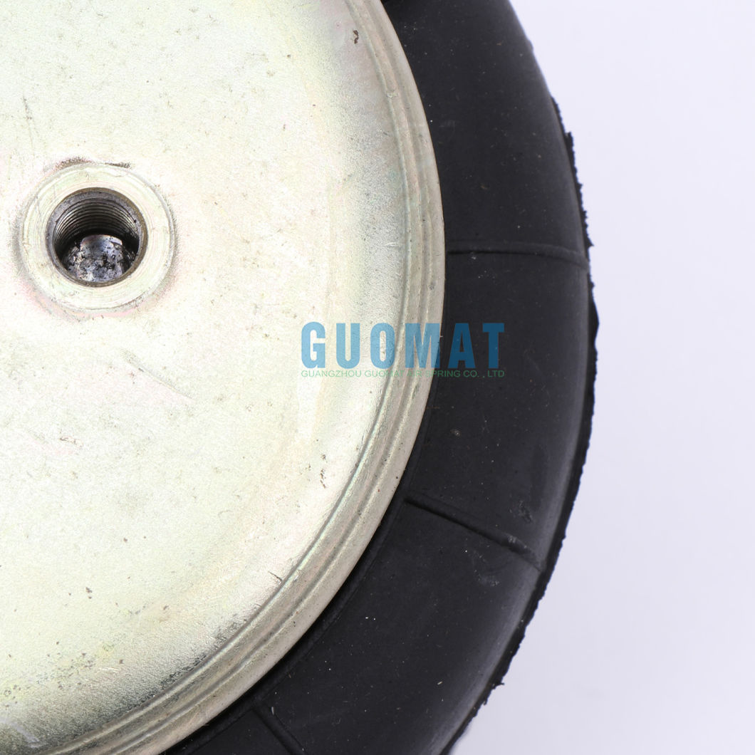 W01-358-6955 Firestone Suspension Air Bags Double Convoluted Air Spring with 3/8-16 Blind Nuts