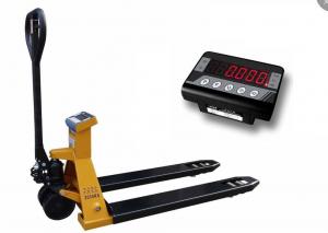 Buy cheap Hydraulic Pallet Weighing Scales LED LCD Display 2000kg 550*1150 Panel Size product