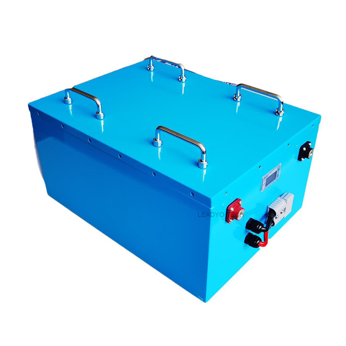 48V 100Ah LiFePO4 Golf Cart Batteries 300A/10s Peak Current Over Current Protection