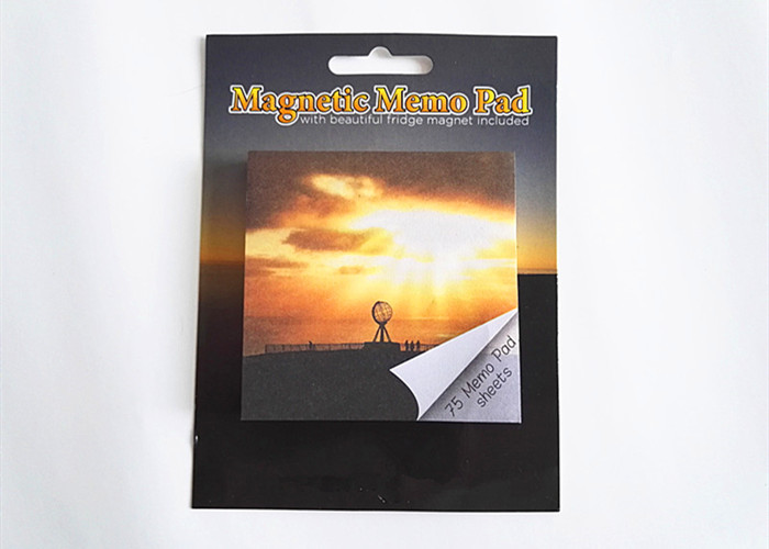 Colorful Personalized Memo Pads , Loose Leaf Personalized Magnetic Notepad