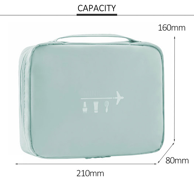 Eco-Friendly Wholesale Custom Printed Pin Cosmetic Makeup Bag