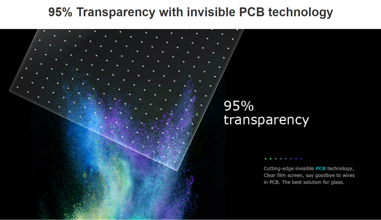 Window Glass Adhesive Outdoor Transparent Led Screen Display P8 P10 P16