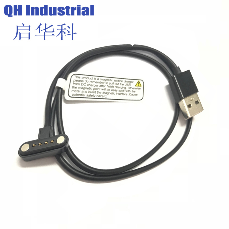 4pin 2.5mm Pitch Customized USB 90 Degree Bend Pogo Pin Flat Pogo Pin Sweden Swp Spring Laptop SMA Rf Pogo Pin