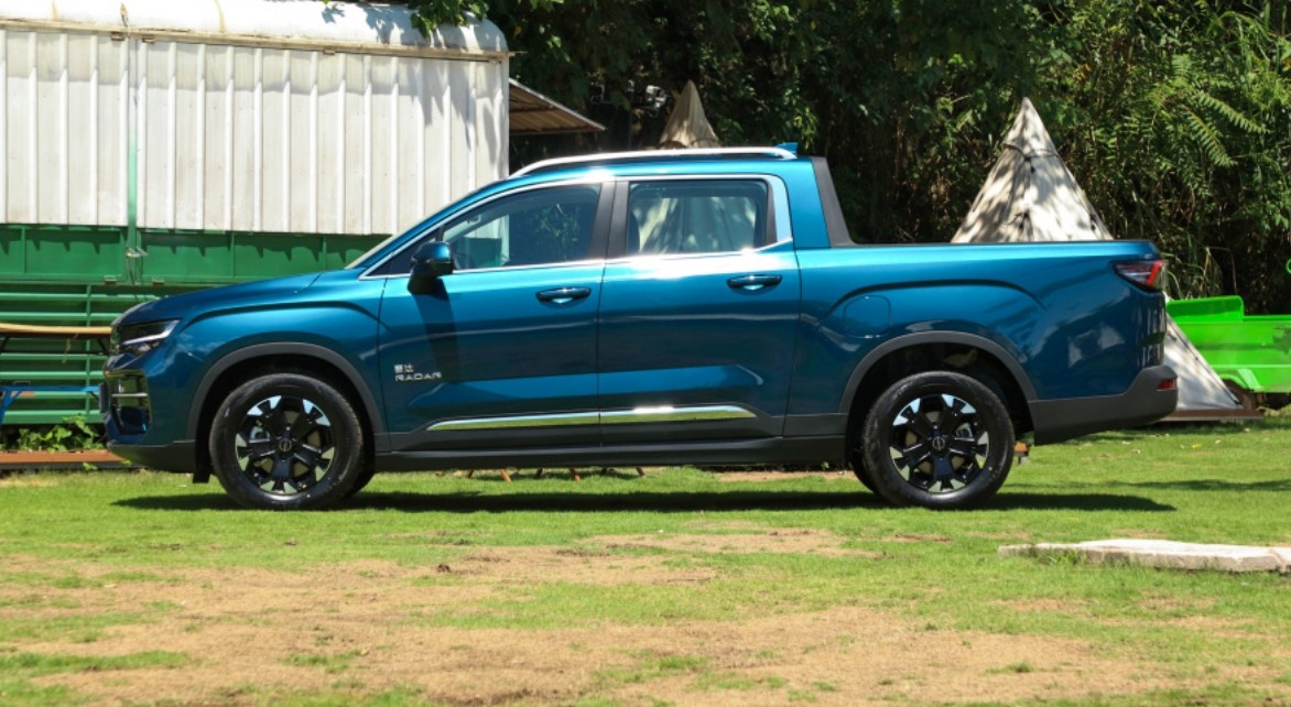 Geely Radar RD6 New Energy Pickup Truck Pure Battery Range 400km 600km Electric Vehicle