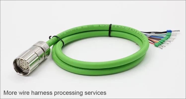 Industrial Servo Motor Connector And SIEMENS Current Rating High Torque DC Servo Motor