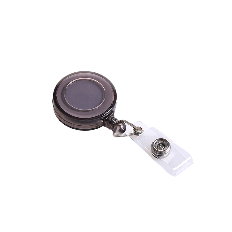 Deyi Round Retractable Badge Reel Colorful Badge Holder Retractable Clip Nurse Teacher Office Supplies