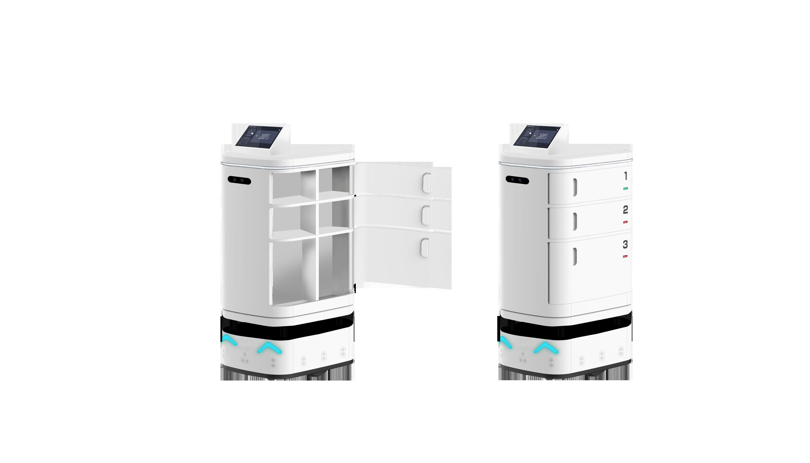 High Precision Autonomous Mobile Robot With 50KG Rated Load And 0.2M - 10M