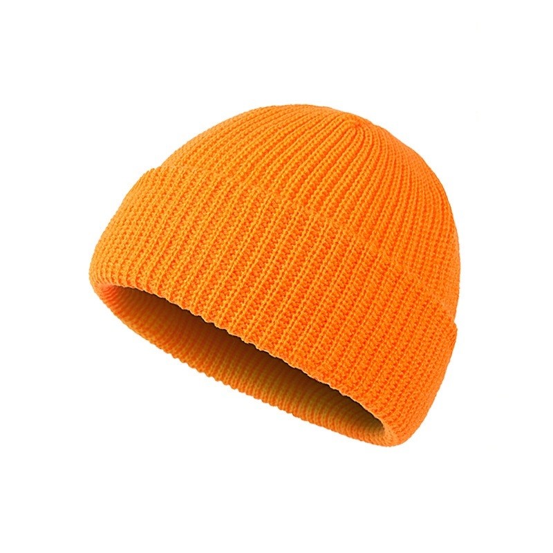 100% Acrylic Winter Beanies And Caps Warm Men Cable Knit Hat