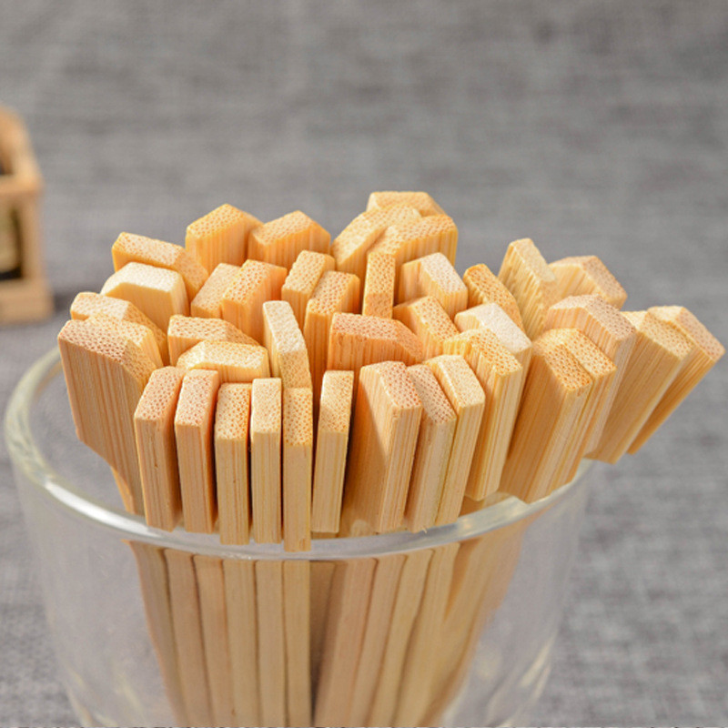 Paddle Wooden Sticks BBQ Bamboo Skewers for Outdoor Grilling