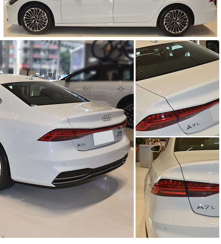 Auto Gasoline SUV Sedan AU-DI A7L 3.0T 340HP V6 Petrol Car with Multi-link Front Suspension and Electric Steering System