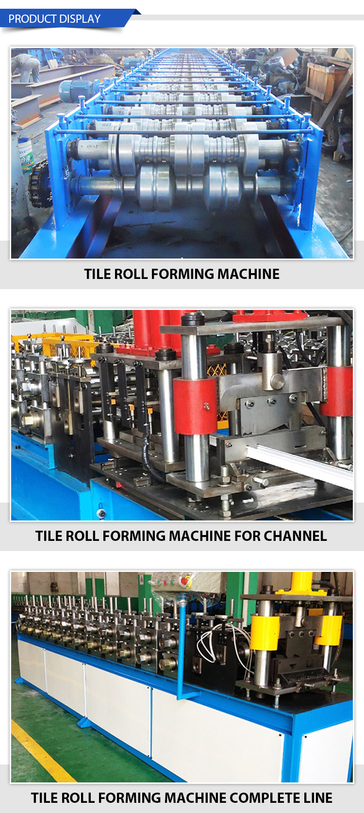 ZTZG W200-400mm Small Metal Tile Making Machine Metal Sheet Roll Forming Machine