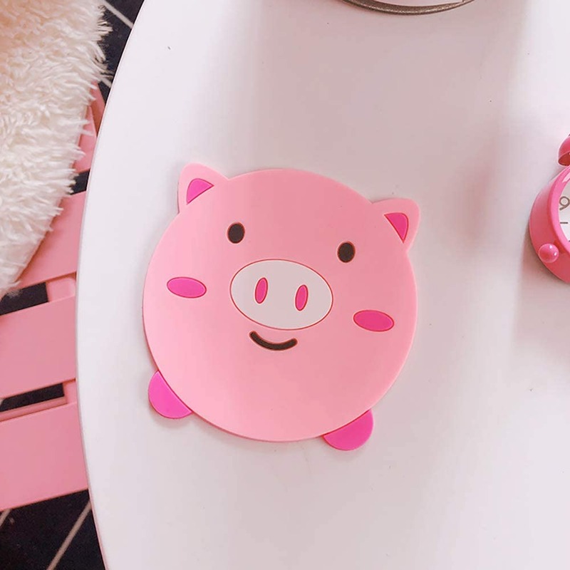 Minglu CM-003 Cute animal Round Drink Coasters  Cup Mats Coffee Mug Bar Coasters for for office, restaurant, home, or bars