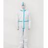Buy cheap Safety Disposable Protective Suit Clothing Sterile With Hood Near Me from wholesalers