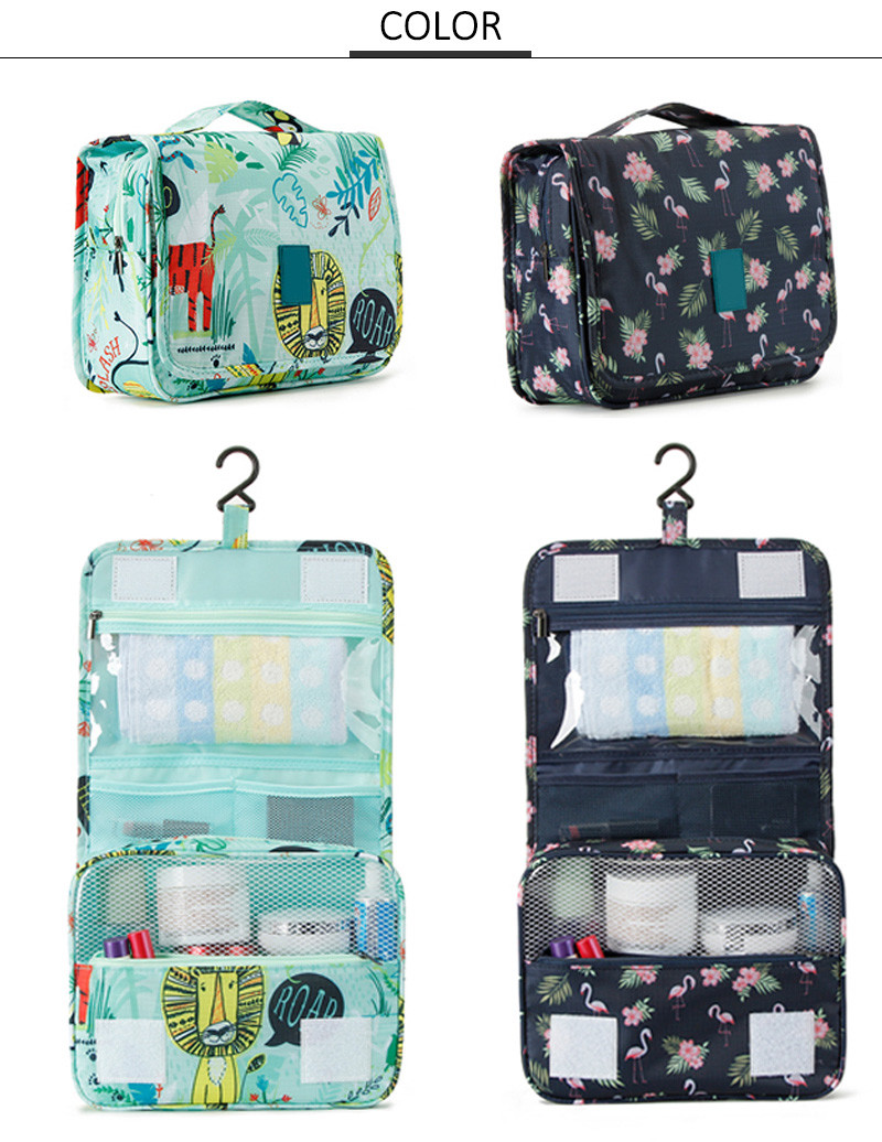 Cartoon Hanging Toiletry Bag