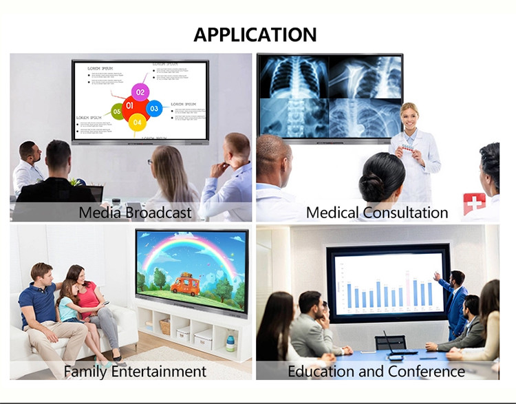 Smart Interactive Whiteboard 65" Interactive Display Interactive Flat Panel For Kids